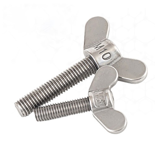 304 SS Butterfly Screw /Butterfly Sheep Horn Bolt / Hand Screw M4M5M6M8M10M12M16 - Picture 3 of 120