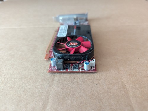 ATI FIREPRO V3800 512MB DDR3 MEMORY PCIE 2.1 X16 GRAPHICS CARD 608886-001 - Picture 5 of 6