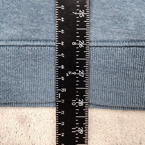 Jedco Jeep Hoodie Mens Large Blue Sweatshirt Pullover Embroidered Logo Stripe - Picture 7 of 8