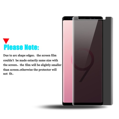 For Samsung Galaxy Note 10+ 8 9 Anti-Spy Privacy Tempered Glass Screen Protector - Picture 22 of 40