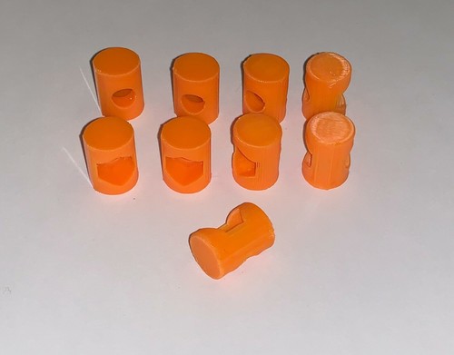 ORANGE Fluval FX4 FX5 FX6 Canister Filter 9x Lid Fastener Barrel Nut Cover Lock - Picture 1 of 4