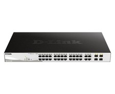 D-Link 28-Port Gigabit Smart Managed PoE+ Swi...