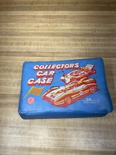 Hot Wheels Matchbox Car Collection with 24 car collectors case