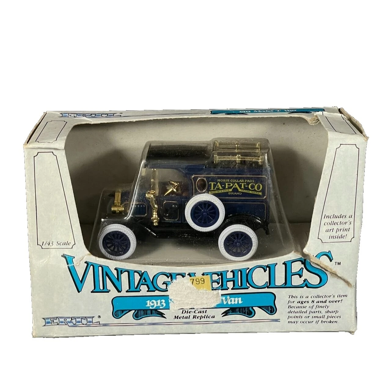 Ertl 1:43 老式制造压铸汽车、卡车和厢型车