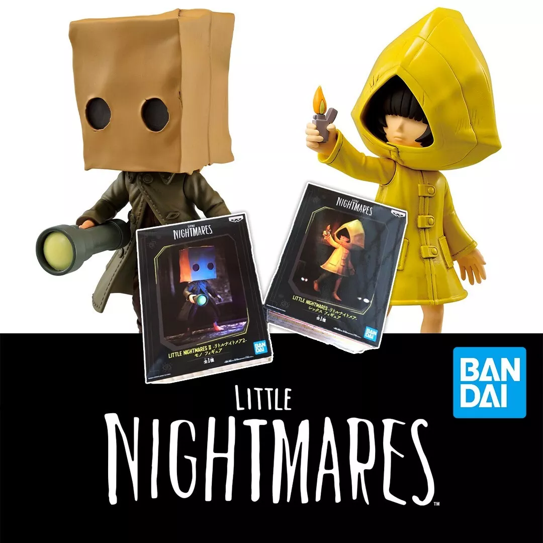 In Stock Original Genuine BANPRESTO Mono Little Nightmares 2 Paper Bag Head  Game Character Model Animation Character Action Toy