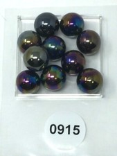 MEGA Marbles, 10 Meteor Mega Marbles , Pre 2000. CM99-0915 