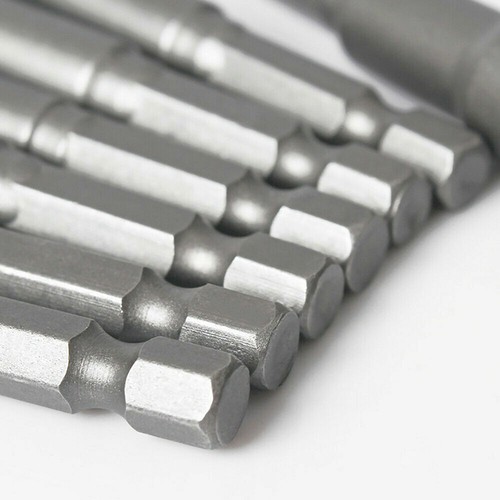 Magnetic Nut Driver Socket Or Set 100mm Long Impact Drill Bit Hex Shank 6mm-18mm - Picture 4 of 5