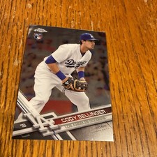 2017 Topps Chrome Cody Bellinger #79 Los Angeles Dodgers RC