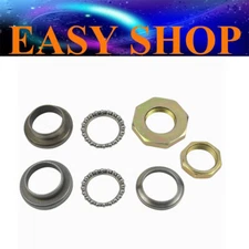 STEERING HEAD STEM BEARINGS NUT Kit For YAMAHA PY50 PW50 PEEWEE YZinger Bike