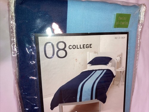 08 College 2008 Target Twin XL Juego de funda edredón y farsa 63 pulgadas X 92 pulgadas 100 % cuna - Imagen 2 de 8