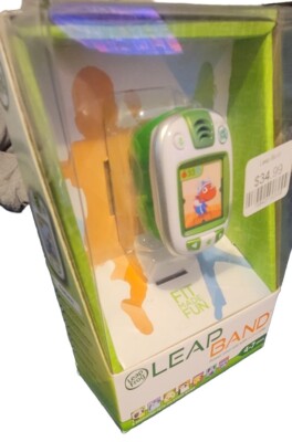 LeapFrog Leap Band Green Activity Tracker Interactive Watch Apple Android NEW