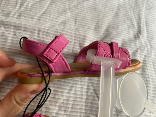 Sandalo NEBE RAGAZZE rosa iridescente strass brevettato logo cinturino alla caviglia bambino 7 - Foto 24 di 24