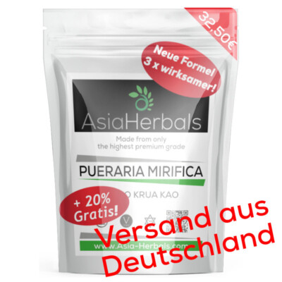 Pueraria Mirifica - 120 Kapseln - Ayurveda Qualität