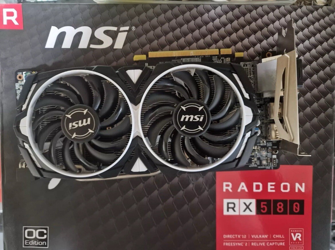 Msi Rx580 8gb Armor MSI Radeon RX 580 ARMOR 8G OC MINING 8GB GDDR5