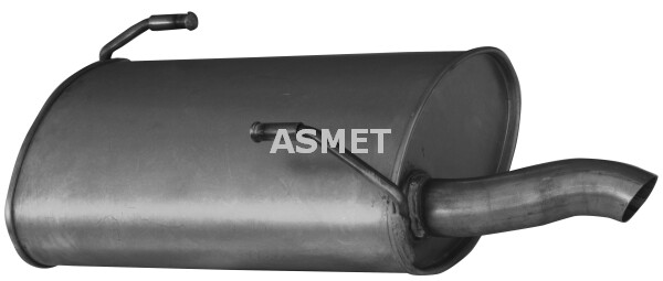 Asmet EndschalldäMpfer SchalldäMpfer FüR Peugeot 206 SchräGheck 206+-image