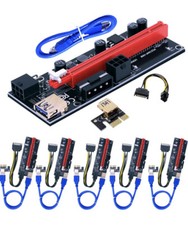 BTBcoin PCI-E Riser 009S GPU Riser Adapter PCIE X1 to X16 Extender PCI-E Express