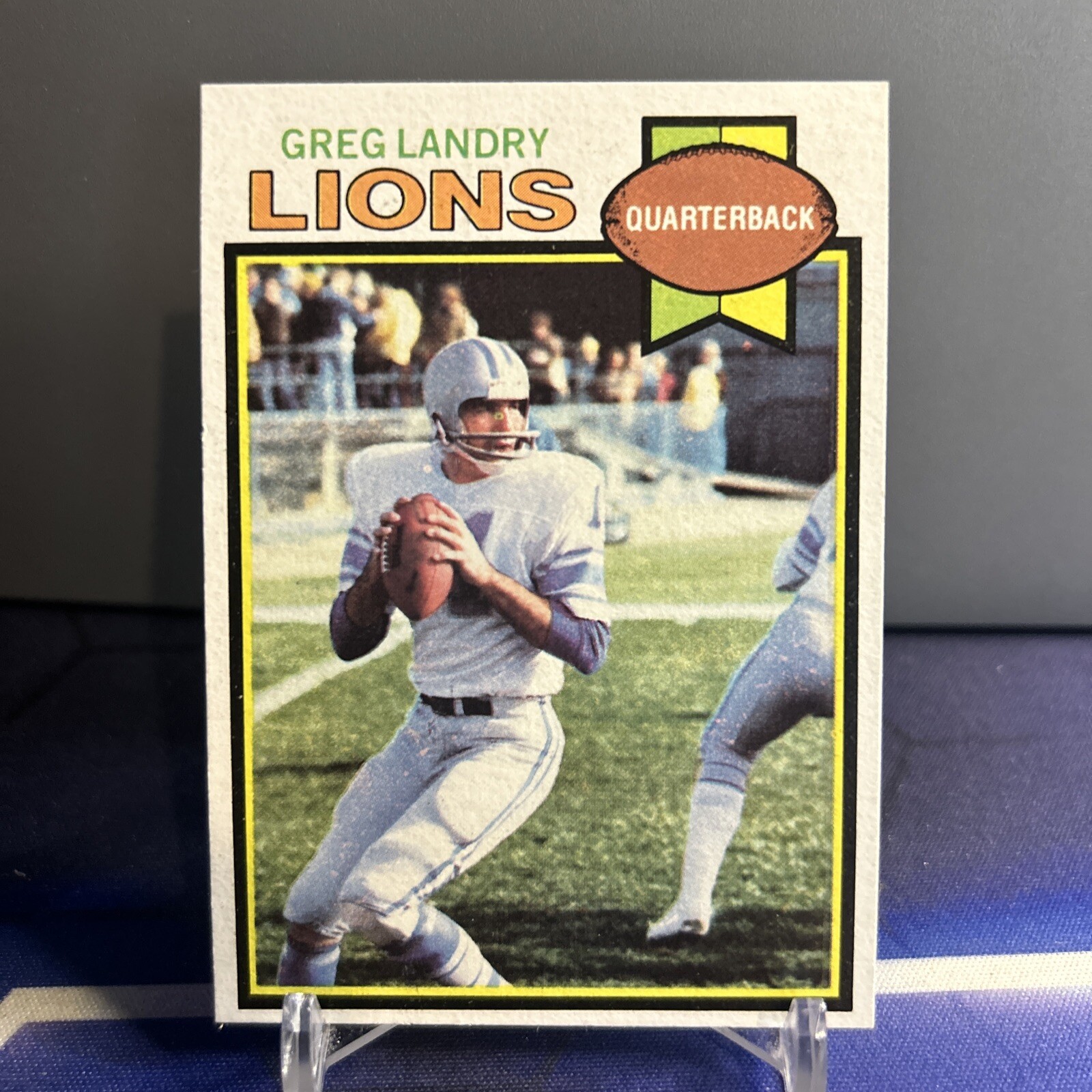 1979 Topps Football Greg Landry Detroit Lions #487