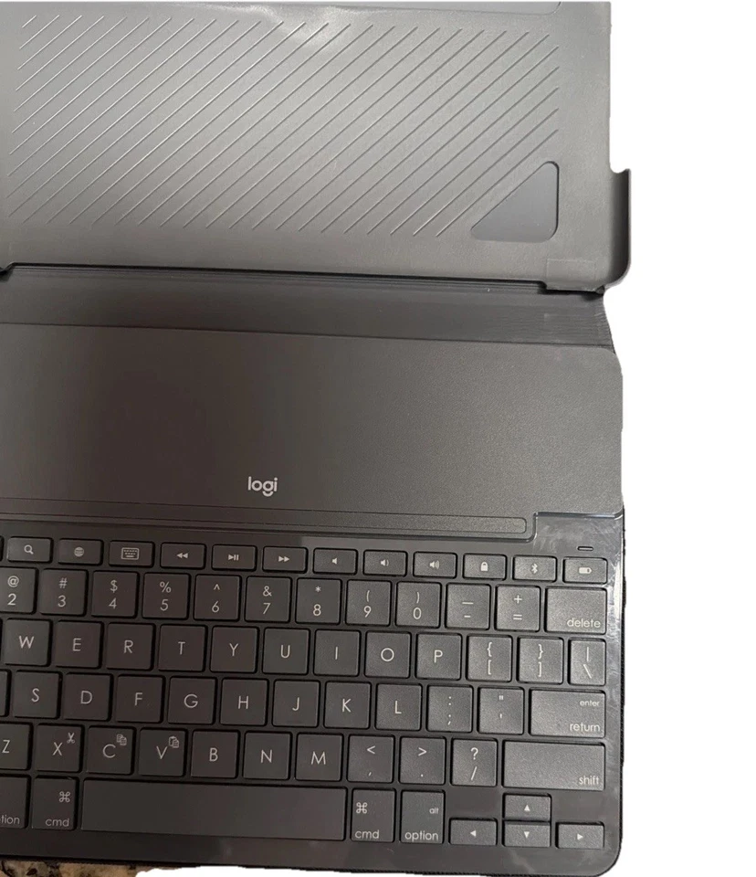 Тонкий чехол-книжка Logitech 9,7 Вт клавиатура для iPad 5-го и 6-го поколения iPad Air 1-го поколения - Изображение 3 из 4