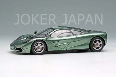 Make Up EIDOLON 1/43 McLaren F1 Roadcar 1994 Genesis Green Metallic EM748J JDM