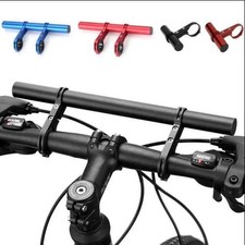 Bike Handlebar Extender Extension Bicycle Bar Mount Headlight GPS Holder Bracket