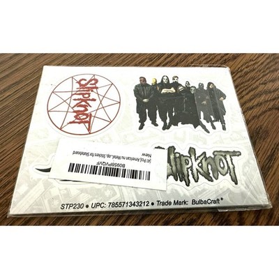 Slipknot Vinyl Stickers by BulbaCraft American Metal for Skateboard, Books Goth