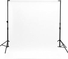 Kate White Photography Backdrop Solid White Photo Background for Portrait Pure