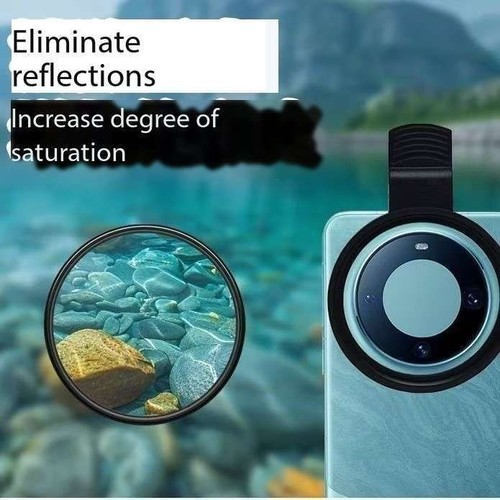 Polariseur et filtre universel pour téléphone portable kit photographie externe - Photo 2 sur 9