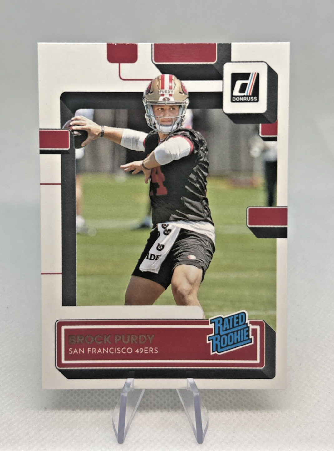 2022 Panini Donruss - Rated Rookie Brock Purdy #374 (RC) SF 49'ers
