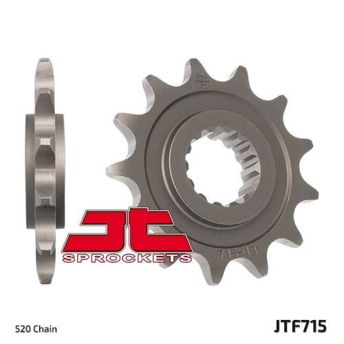 JT SPROCKETS Stahlspreize 715 12T - Foto 1 di 1