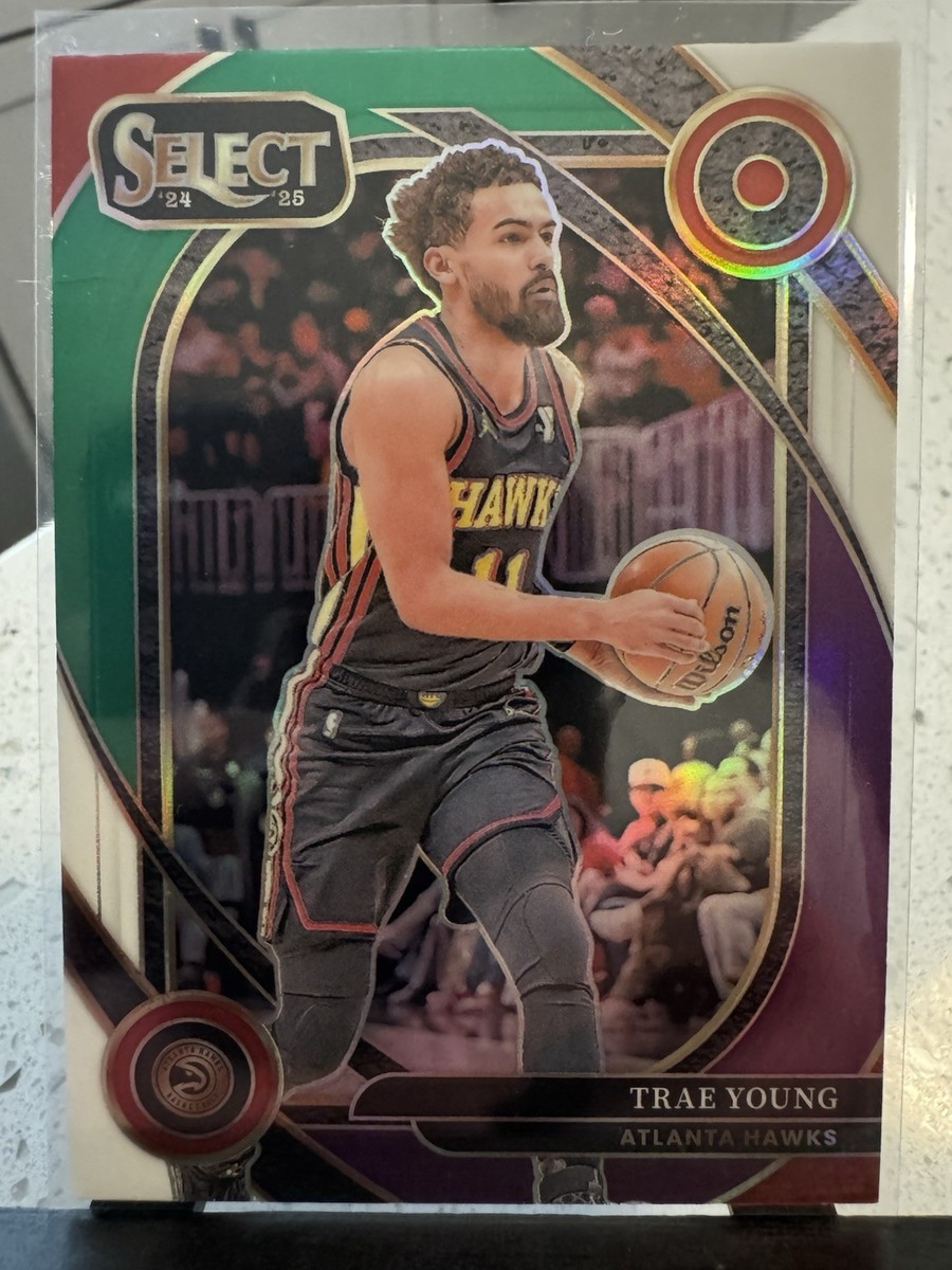 2024-25 Panini Select - Courtside Trae Young #223 Green White