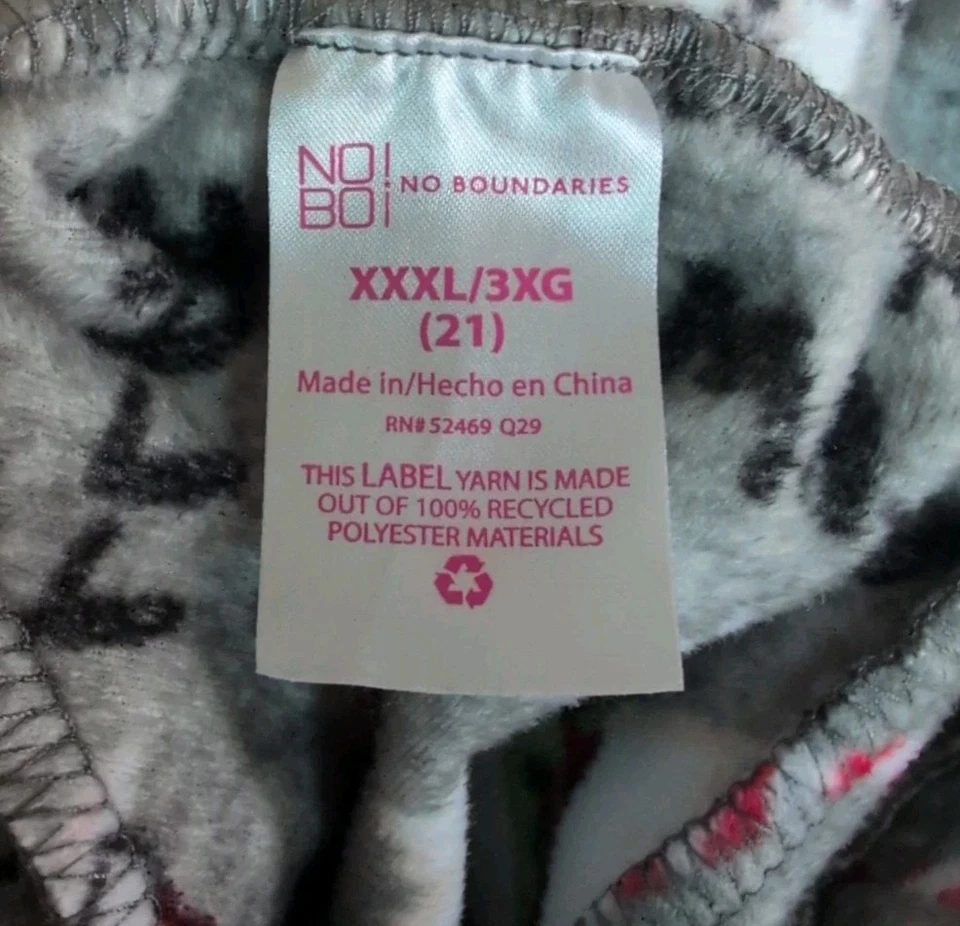 Sudadera con capucha No Boundaries Holiday Llama polar talla 3XL súper suave cómoda Foto 2 de 4