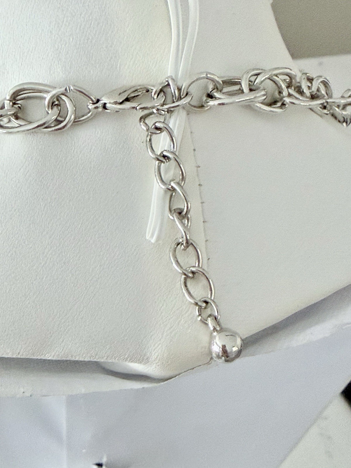 Multi Tone Silver Necklace - image 13