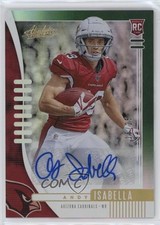 2019 Absolute Rookie Green Spectrum Signatures 16/25 Andy Isabella Auto 03qe