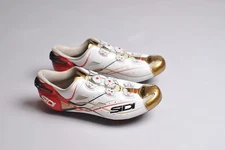 Mens SIDI Shot Team Bahrain Limited Edition Carbon Road Cycling Shoes size 44