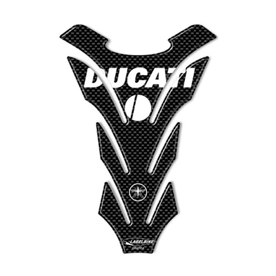 MF6275 Adhésif Protection Du Réservoir Ducati Résine Effet Carbone 20x14cm - Photo 1/3