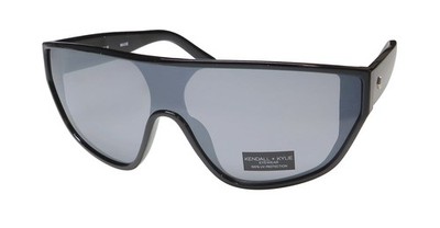 NEW KENDALL + KYLIE KK5155 MAXIE SUNGLASSES BLACK 146-0-132 FULL-RIM PLASTIC 001