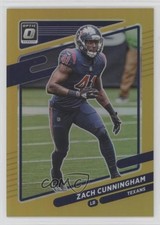 2021 Panini Donruss Optic Gold Prizm /10 Zach Cunningham #105