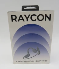 Raycon Bone Conduction Headphones Gray Water Resistant Bluetooth SEALED