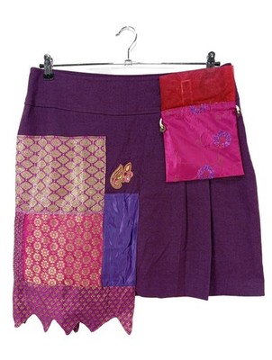 SURE Glockenrock Damen Rock Gr. DE 42 lila-pink Casual-Look