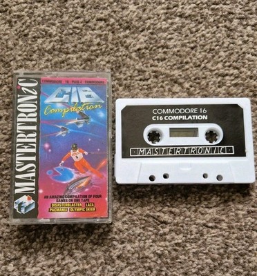 Commodore 16 Plus 4 C16 + 4 Spiele Zusammenstellung Pacmania & mehr getestet siehe Bild 
