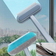 Window Screen Cleaning Brush 4-in-1 Mesh Screen Cleaner Dual-Use