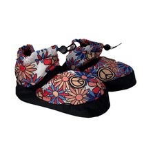 Bloch Adult Hippie Print Ankle Warm Up Slip On Booties Size XS Dance Ballet
