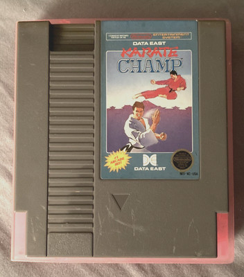 Karate Champ Nintendo NES Game Cartridge and Case 100% Guaranteed Works!