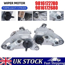 For PEUGEOT 508 A PAIR OF NEW WIPER MOTOR / MOTORS 9816172780 / 9816172680 L+R