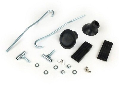 Reparatur Set Gepäckträger vorne MOTO NOSTRA silber für Vespa V50 PV ET3 PK PX