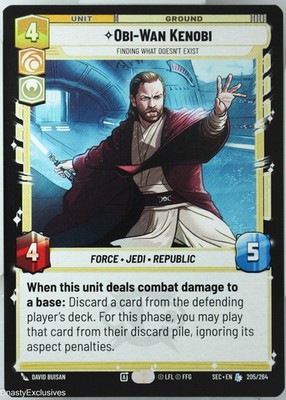Obi-Wan Kenobi - Finding What Doesn't Exist (205) | SEC | Standard | NM