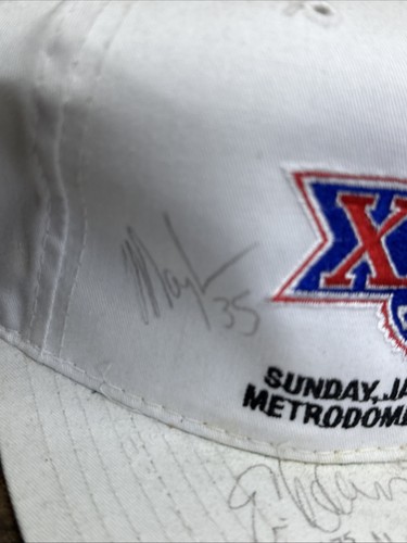 NFL SUPER BOWL XXVI HAT WASHINGTON REDSKINS VS. BUFFALO BILLS JANUARY 26,1992 - Picture 2 of 11