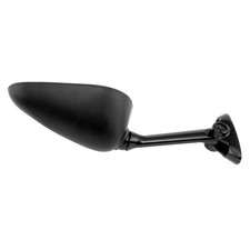 BikeMaster Factory Style Replacement Mirror Right Black MS012-R