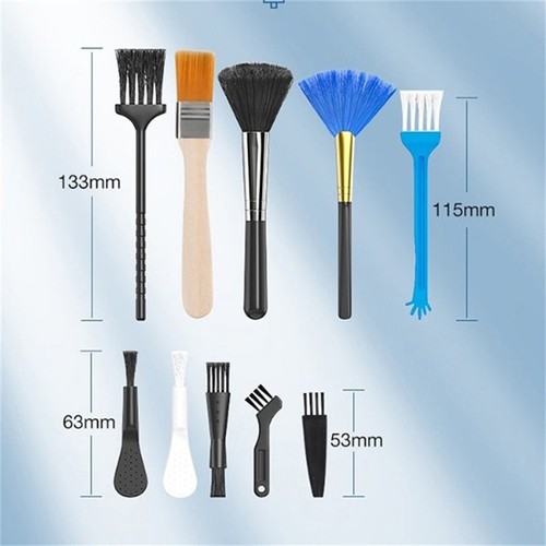1Set Laptop Keyboard Cleaning Tool Brush Kit Phone Dust Brushes Crevice Cleaning - Photo 3/12