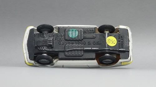 Fiat coupé 1200 s O.S.I - 1/43 - Politoys - M - Italie - 850 - Foto 4 di 15